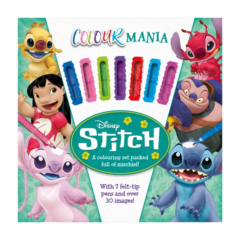 Disney Stitch: Colourmania - Trade Paperback - Coloring Books
