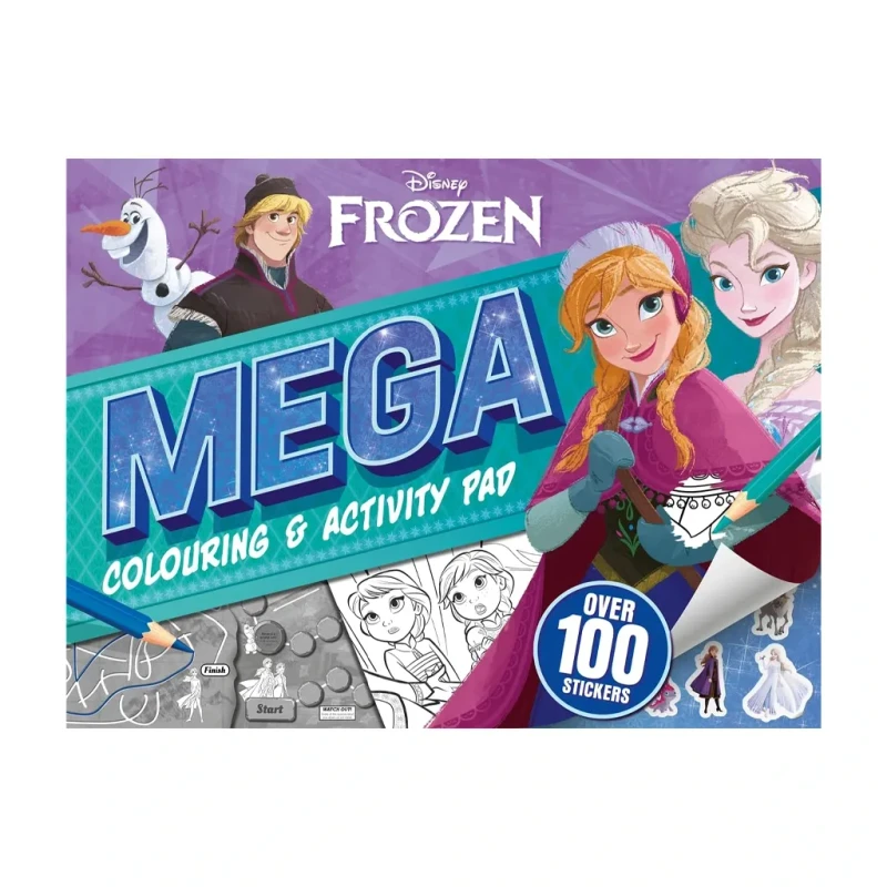 Mega Colouring & Activity Pad: Disney Frozen Trade Paperback - Coloring Books