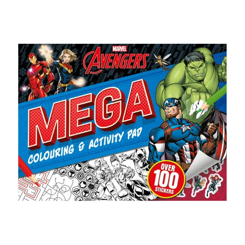 Mega Colouring & Activity Pad: Marvel Avengers Trade Paperback - Coloring Books
