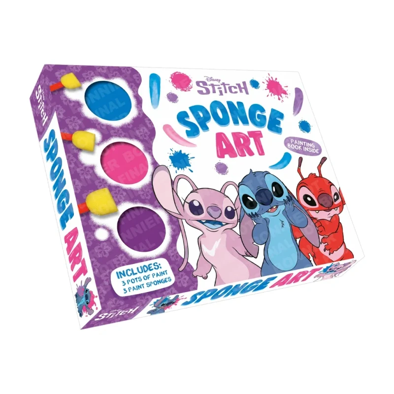 Disney Stitch: My First Sponge Art - Trade Paperback - Coloring Books