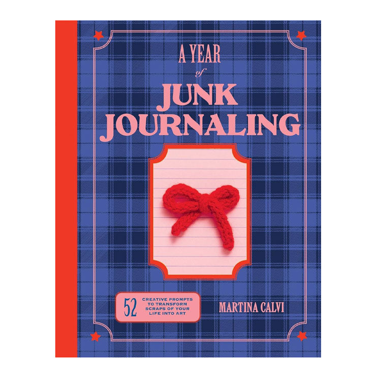 A Year Of Junk Journaling Hardcover - Lifestyle - Crafts, Hobbies & Home
