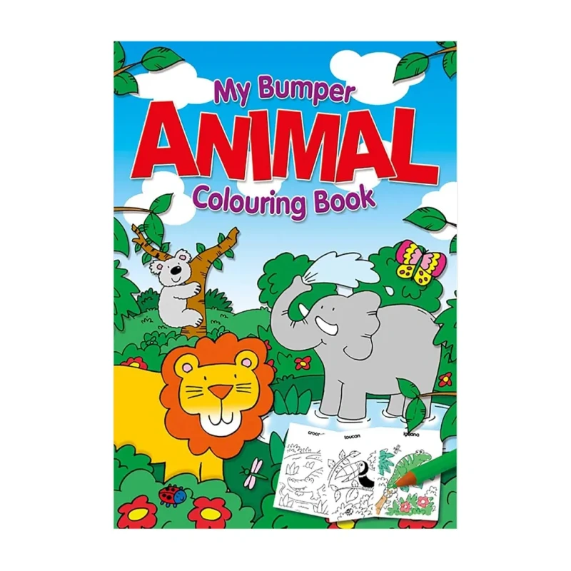 My Bumper Animal Colouring Book Kids - Trade Paperback - Activity Books
