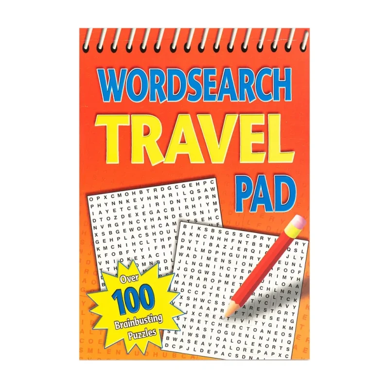 Word Search Travel Pad Trade Paperback By Alligator Publishing Limited (Activity For Kids)