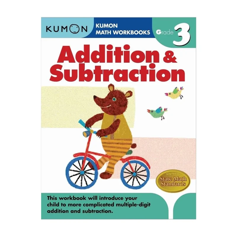 Kumon Grade 3:Addition & Subtraction - Trade Paperback