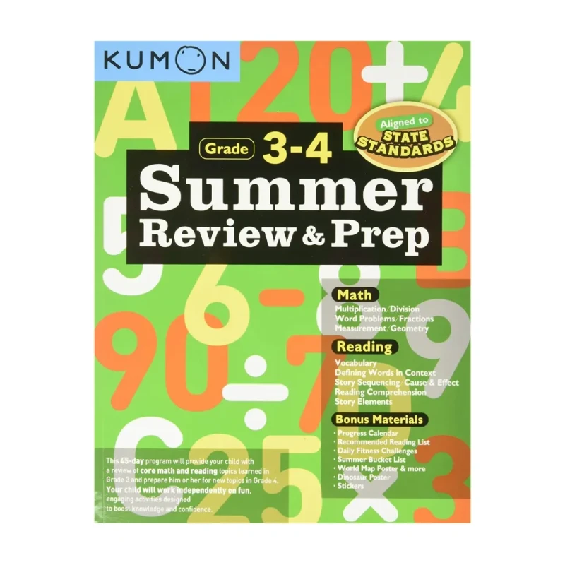 Summer Review and Prep 3-4 - Trade Paperback - Activity Books