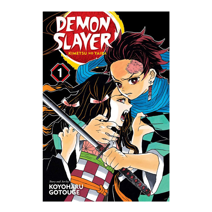 Demon Slayer Kimetsu No Yaiba, Volume 1 by Koyoharu Gotouge - Trade Paperback - Anime - Manga