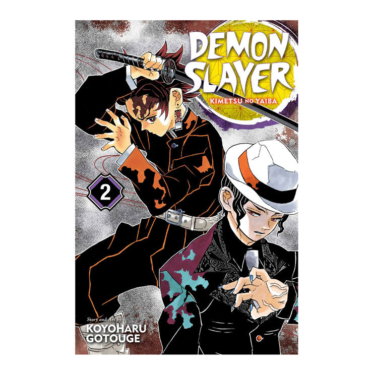 Demon Slayer Kimetsu No Yaiba, Volume 2 by Koyoharu Gotouge - Trade Paperback - Anime - Manga