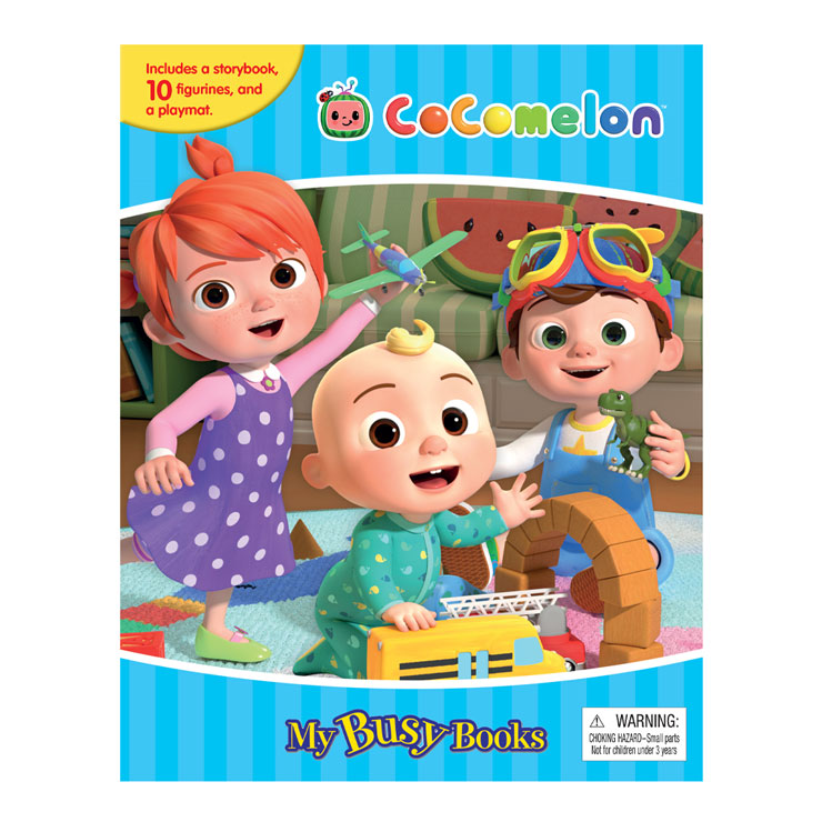 Moonbug Cocomelon My Busy Books - Board Book for Kids