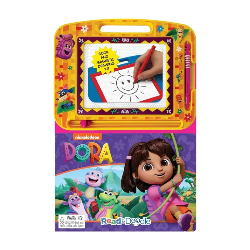 Nickelodeon Dora Read & Doodle Board Book - General Hobbies