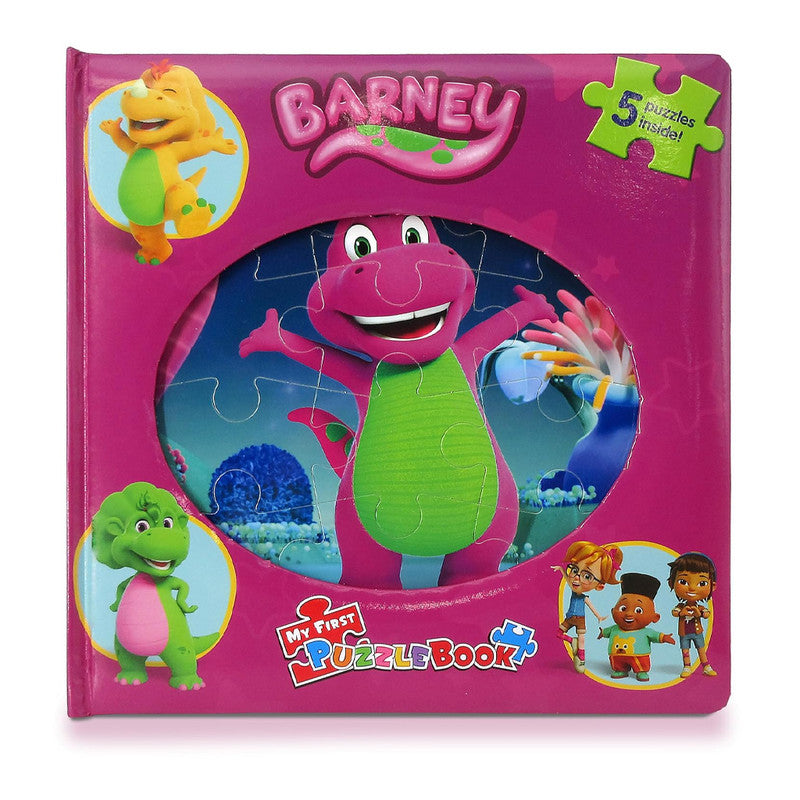 Mattel Barney My First Puzzle Board Book