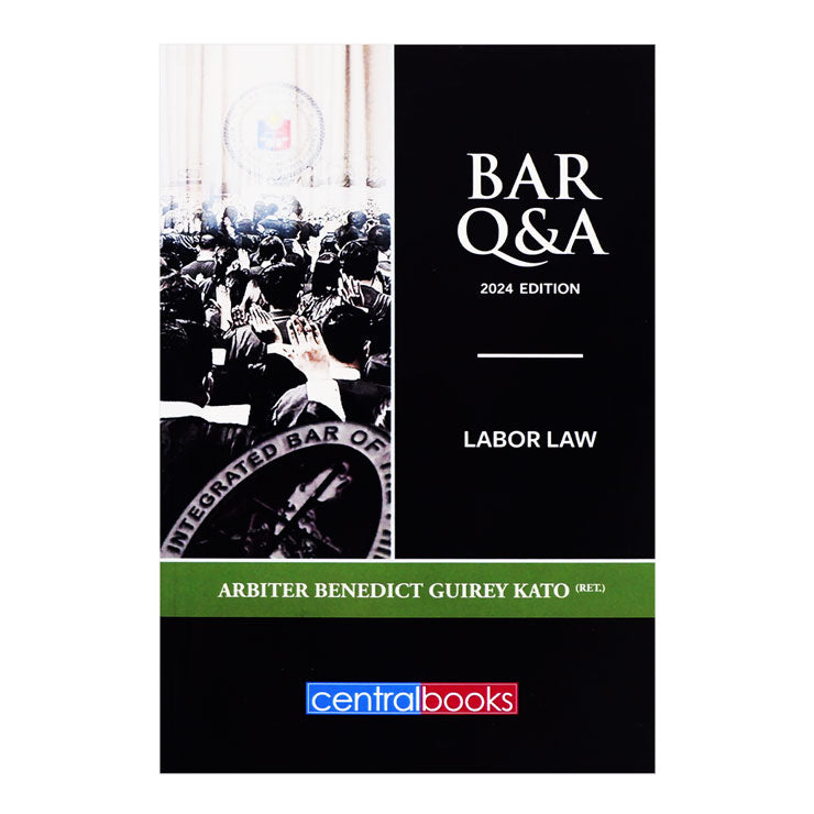 Bar Q & A: Labor Law (2024) by Benedict Guirey Kato - Trade Paperback - Academic