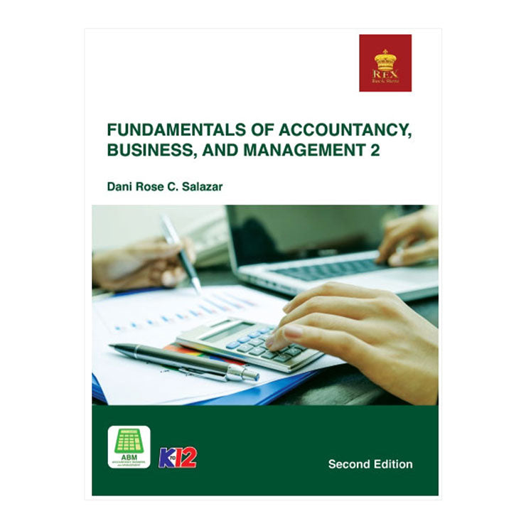 Fundamentals of Accountancy, Business and Management 2 - Trade Paperback - Senior High School