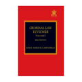 Criminal Law Reviewer Vol. I (2022 Edition) by Judge Marlo B. Campanilla - Trade Paperback - College