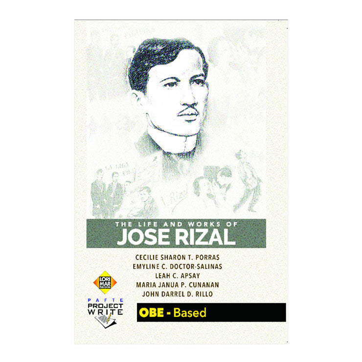 Life And Works Of Jose Rizal - Trade Paperback - College Books
