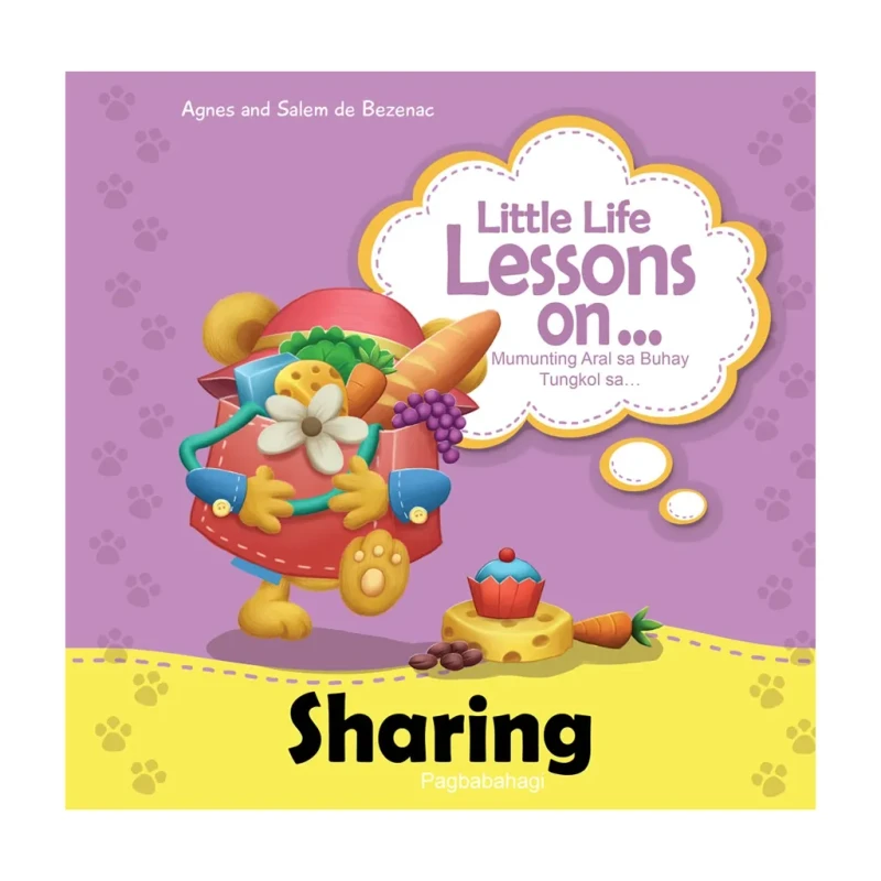 Little Life Lessons On Sharing By Agnes And Salem De Bezenac - Trade Paperback - Storybooks For Kids