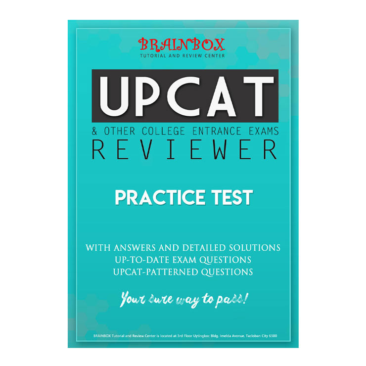 Brainbox UPCAT Practice Test - Trade Paperback - Exam Reviewers