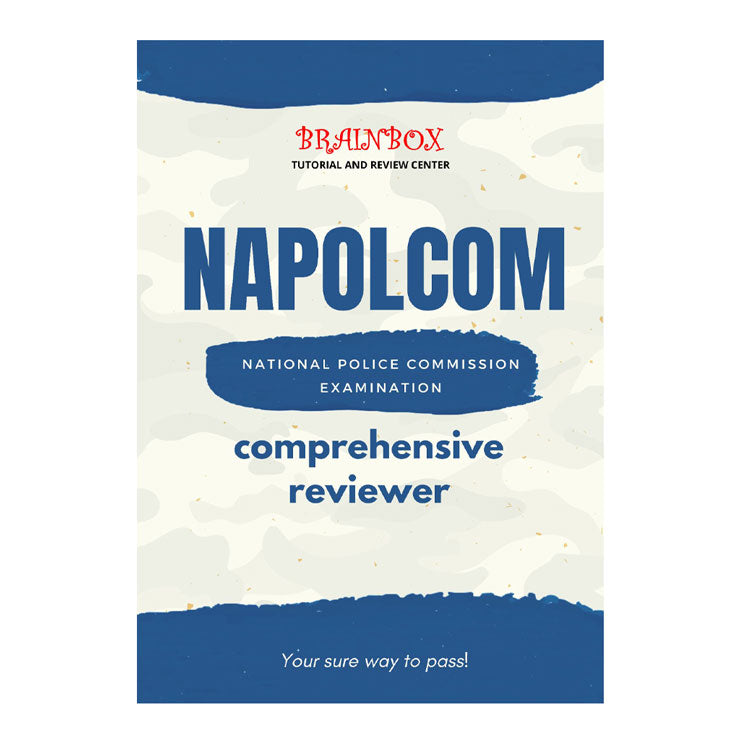 Brainbox NAPOLCOM Comprehensive Reviewer - Trade Paperback - Test Guides