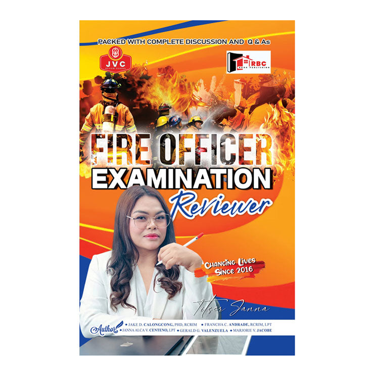 JVC Fire Officer Examination Reviewer