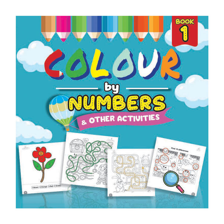 Colour By Numbers & Other Activities: Book 1