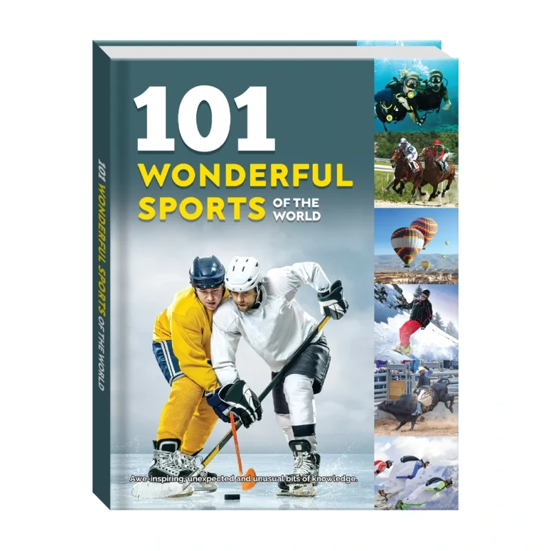 101 Wonderful Sports of the World - Hardcover - Books for Kids