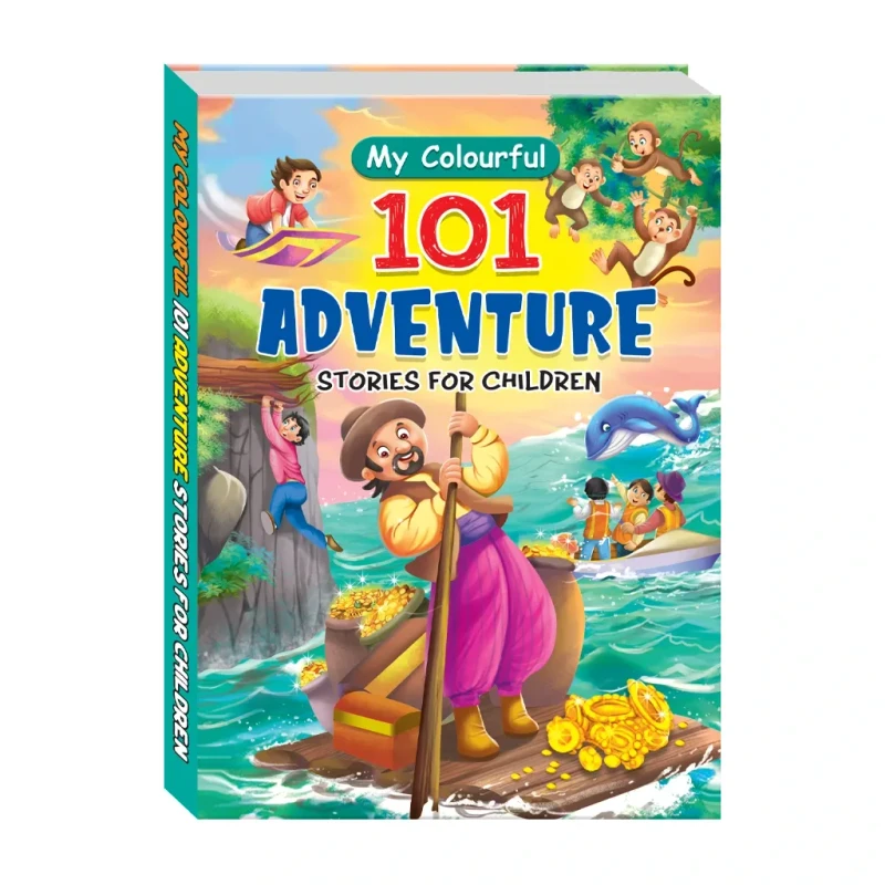 My Colourful 101 Adventure Stories For Children - Hardcover - Fairy Tale, Folklores & Fables