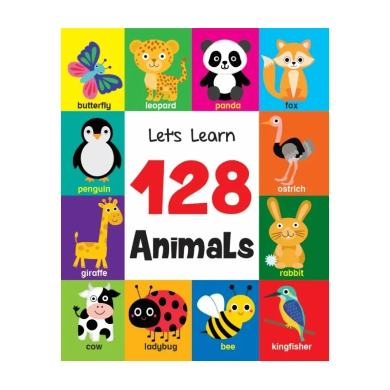 Let's Learn: 128 Animals Trade Paperback - Animals