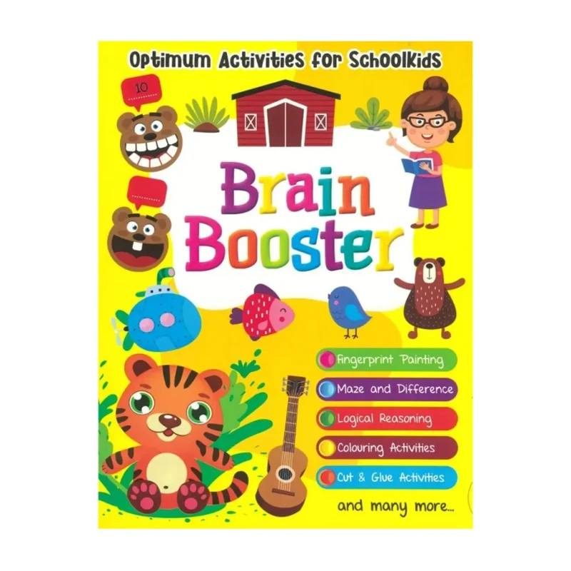 Optimum Activities: Optimum Activities For School Kid's Brain Booster Trade Paperback