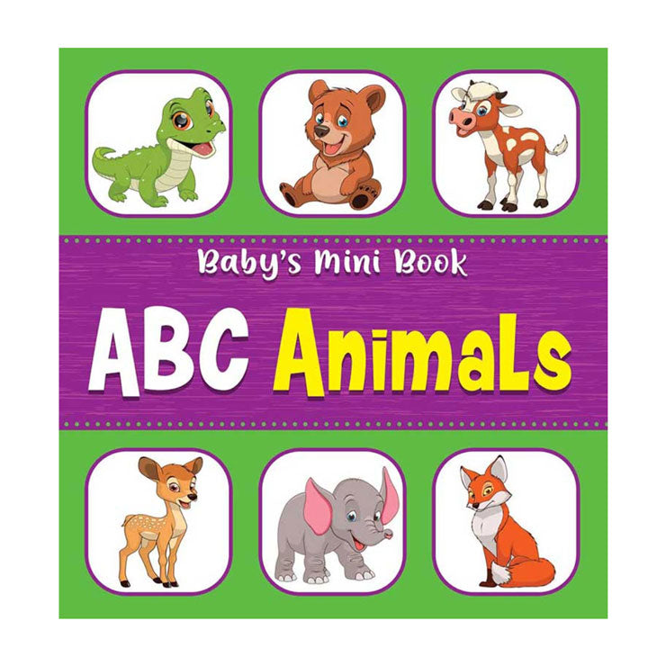 Baby's Mini Book: Abc Animals Board Book