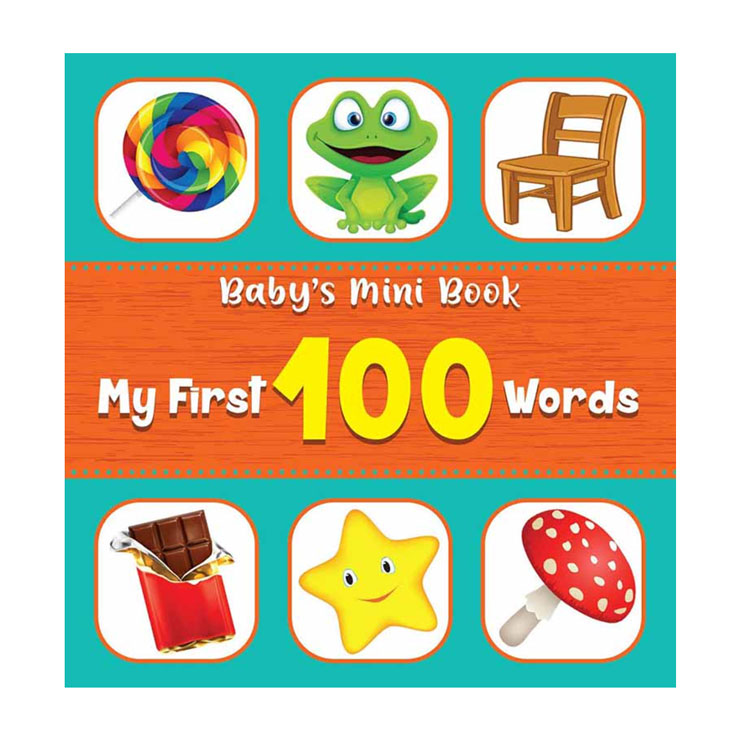 Baby's Mini Book: My First 100 Words Board Book