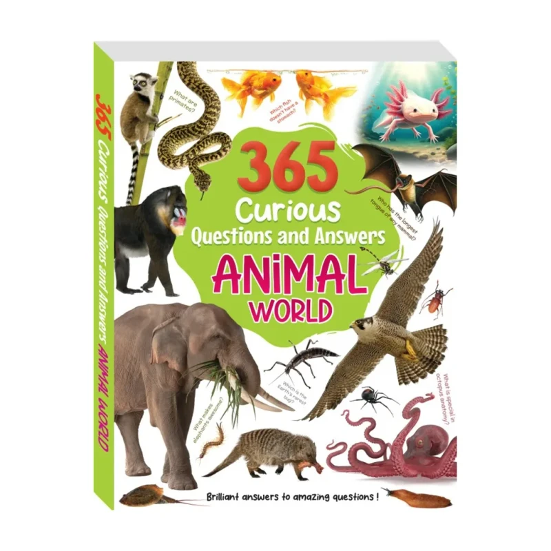 365 Curious Questions And Answer: Animal World Trade Paperback - Children's General References