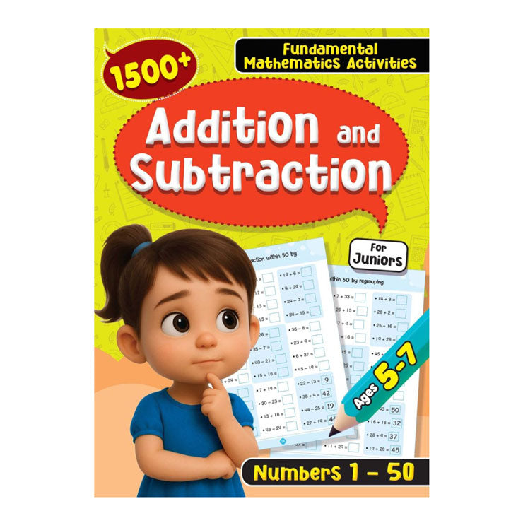 Fundamental Mathematics Activities: Addition And Subtraction Numbers 1-50 Trade Paperback
