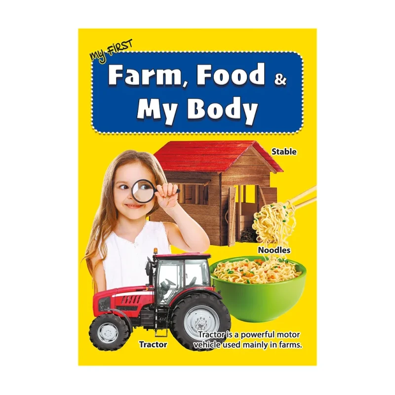 My First Farm, Food & My Body - Trade Paperback - Preschool Books