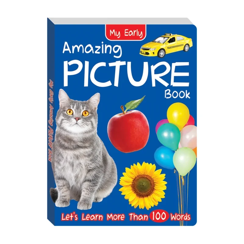 My Early Amazing Picture Book: Blue - Hardcover - Preschool Books