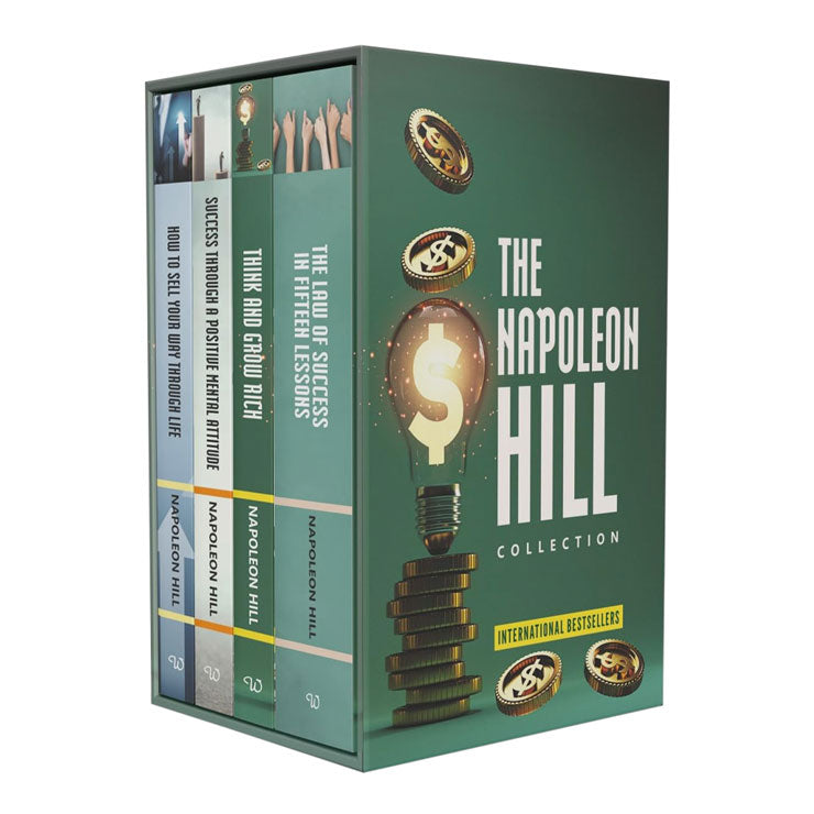 W:Napoleon Hill Collection (Set of 4 Books) by Napoleon Hill - Motivational & Inspirational