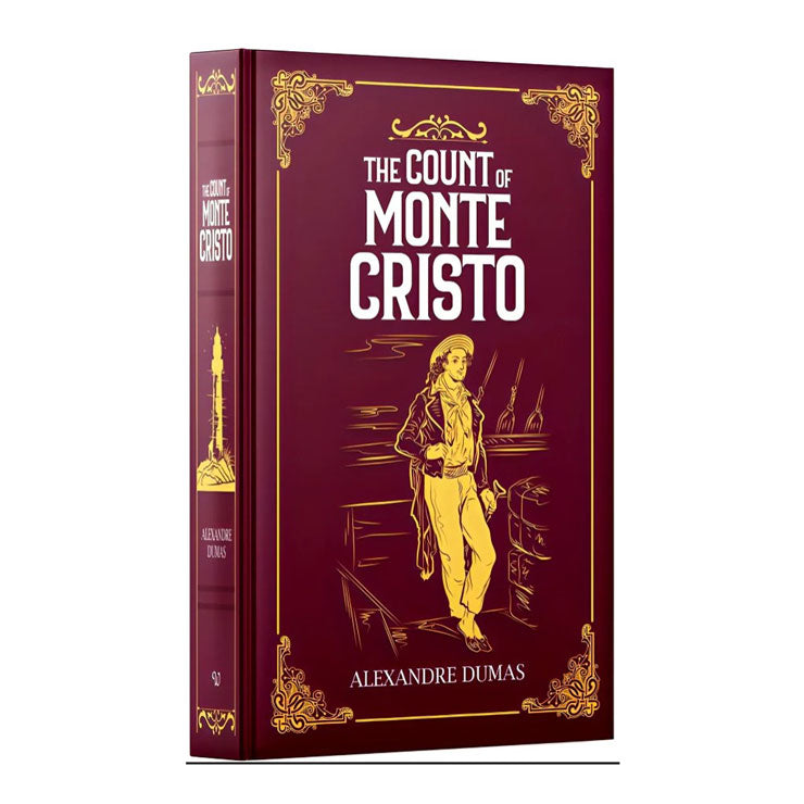 The Count of Monte Cristo by Alexandre Dumas - Hardcover - Fiction & Literature - Classics