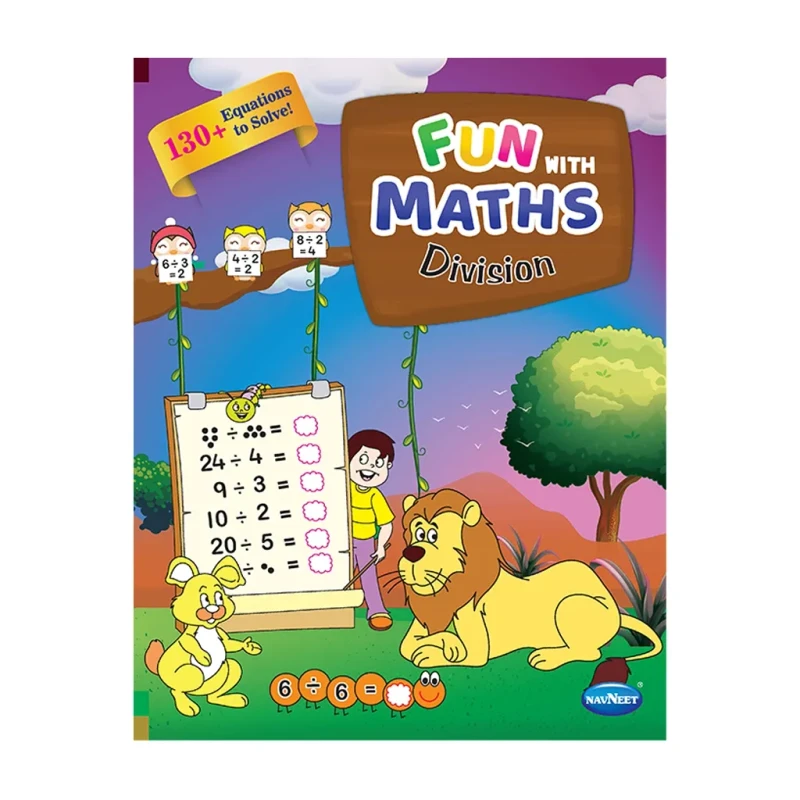Fun with Maths Division - Trade Paperback - Activity Books for Kids