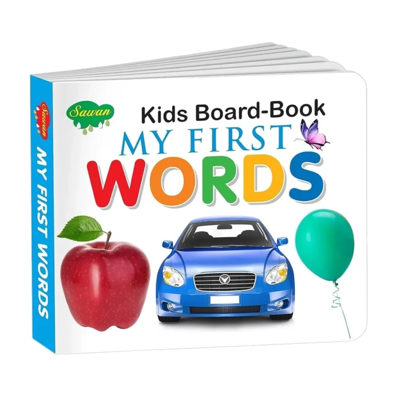 Kids Board Book My First Words Board Book - Basic Concept