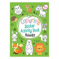 Animals Neon Colouring Sticker Activity Book Trade Paperback