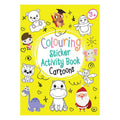 Cartoons Neon Colouring Sticker Activity Book Trade Paperback