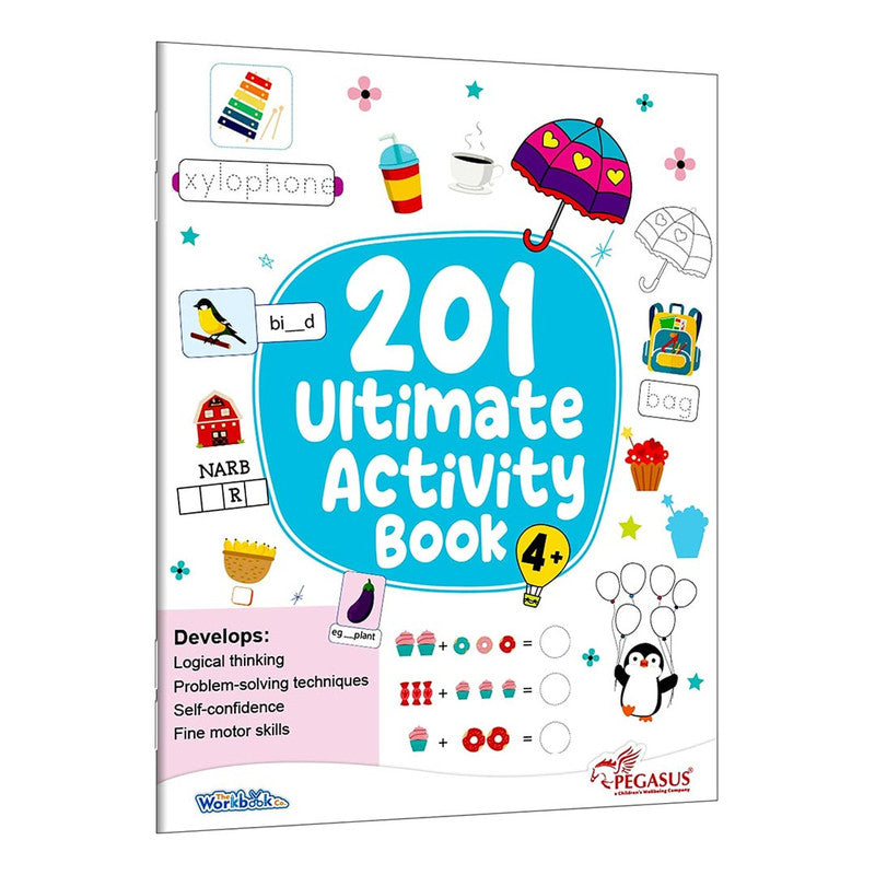 201 Activity Book For 4+ Years Old Trade Paperback