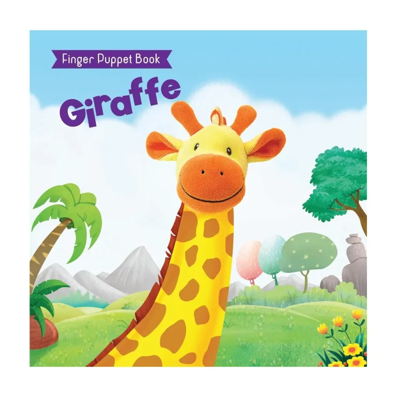 Giraffe Finger Puppet Book Board Book
