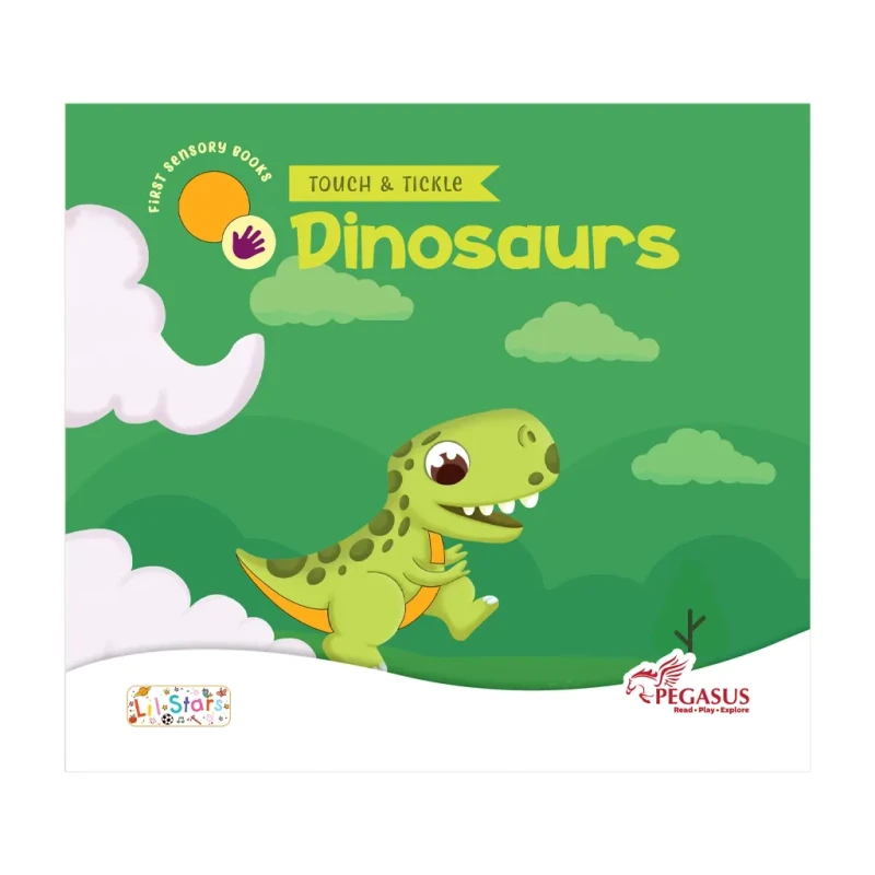 Touch & Tickle: Dinosaur - Board Book - Preschool Books - Animals