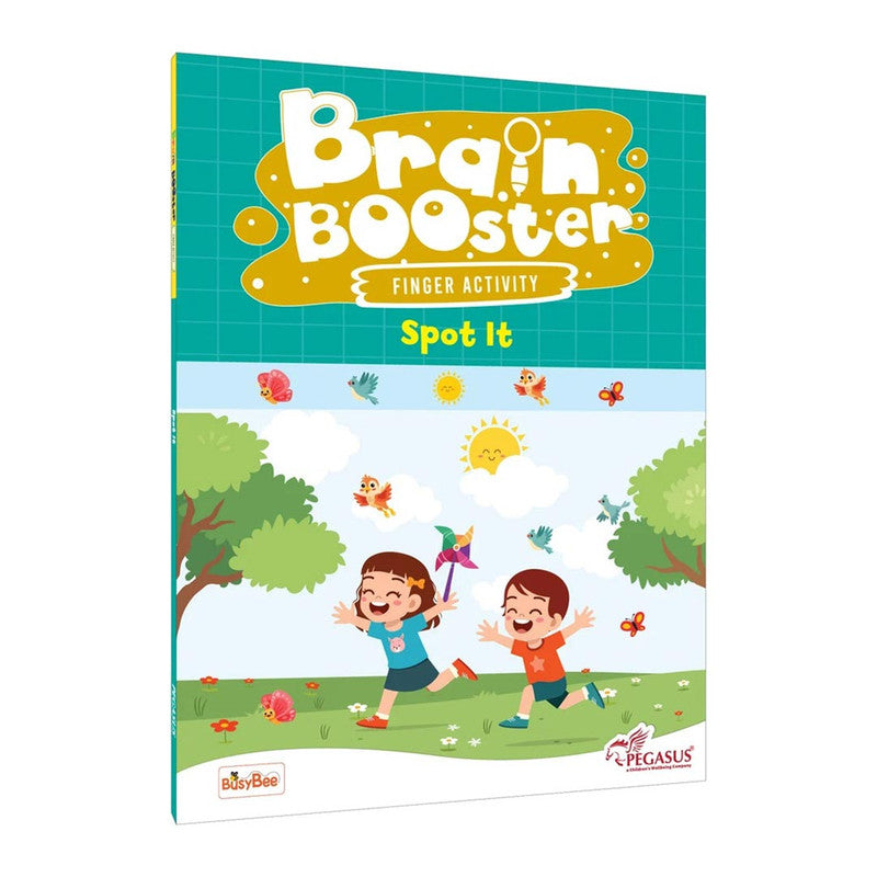 Brain Booster Finger Activity:Spot It Board Book