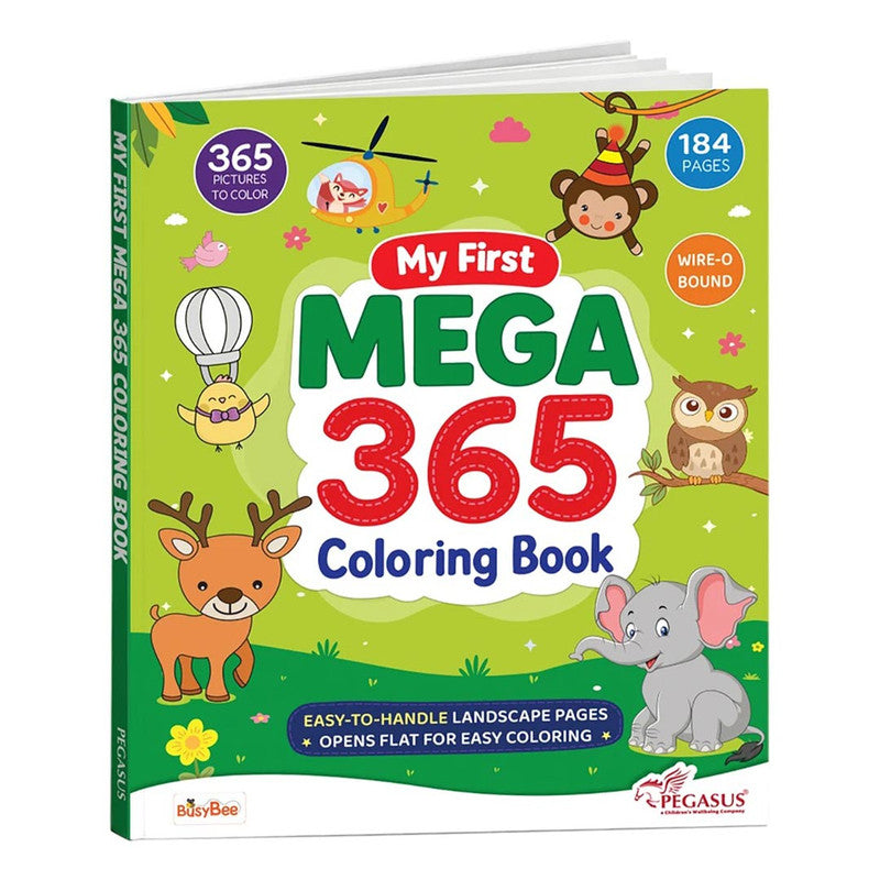 My First Mega 365 Colouring Book Trade Paperback