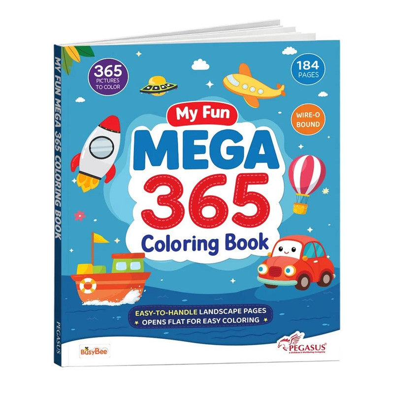 My Fun Mega 365 Colouring Book Trade Paperback