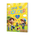 Love To Color 4 - Trade Paperback - Activity Books for Kids