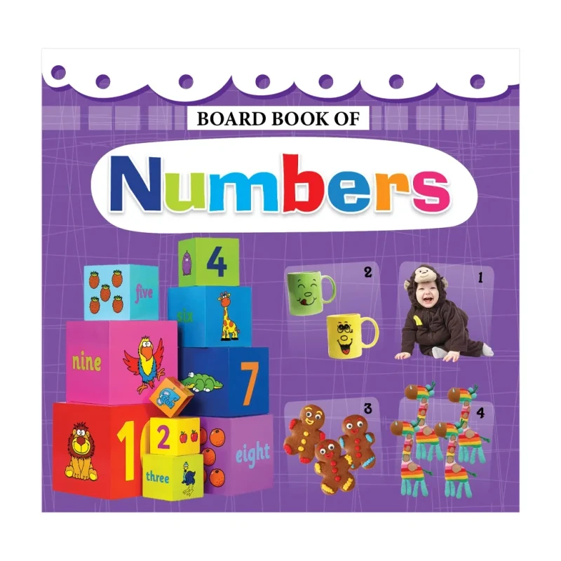 Board Book Of Numbers Board Book By Academic India Publishers