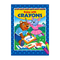 Enjoy With Crayons-2 Paperback - Coloring Books For Kids