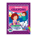 Enjoy With Crayons Girl Violet Trade Paperback By Sunrise Publishers