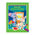 Enjoy With Crayons Mouse Green Trade Paperback By Sunrise Publishers